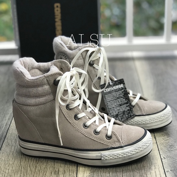 Converse Shoes - Converse CT Platform Plus CLR HI Portrait  Grey W